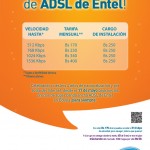 Nuevos precios de ADSL en Entel