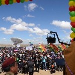 Morales inaugura primera estación satelital